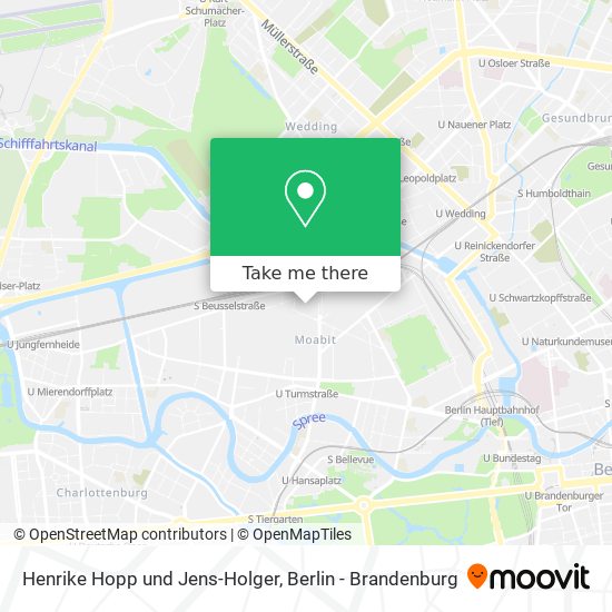 Henrike Hopp und Jens-Holger map