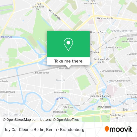 Isy Car Cleanic Berlin map
