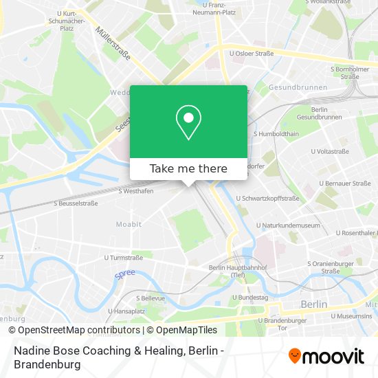 Nadine Bose Coaching & Healing map