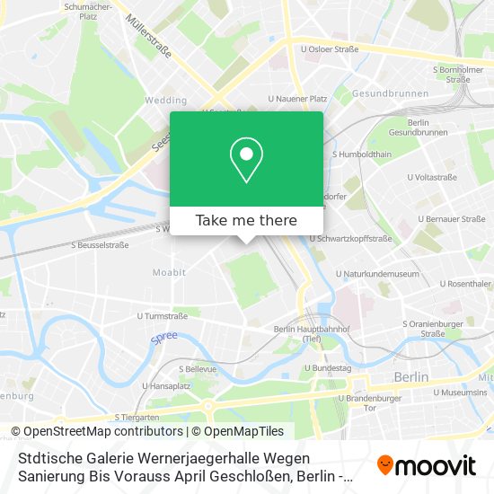 Карта Stdtische Galerie Wernerjaegerhalle Wegen Sanierung Bis Vorauss April Geschloßen