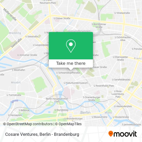 Cosare Ventures map