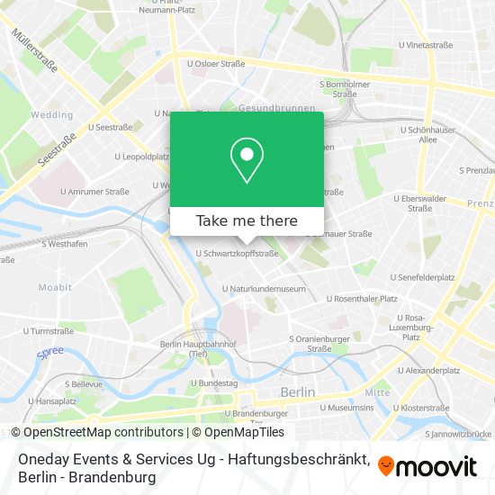 Oneday Events & Services Ug - Haftungsbeschränkt map