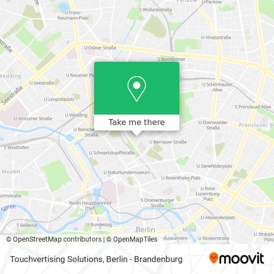 Touchvertising Solutions map