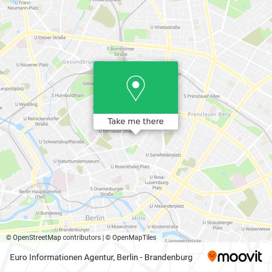 Euro Informationen Agentur map