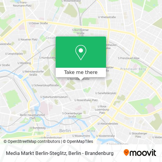 Карта Media Markt Berlin-Steglitz