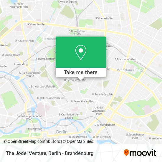 The Jodel Venture map