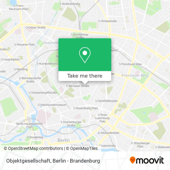 Objektgesellschaft map