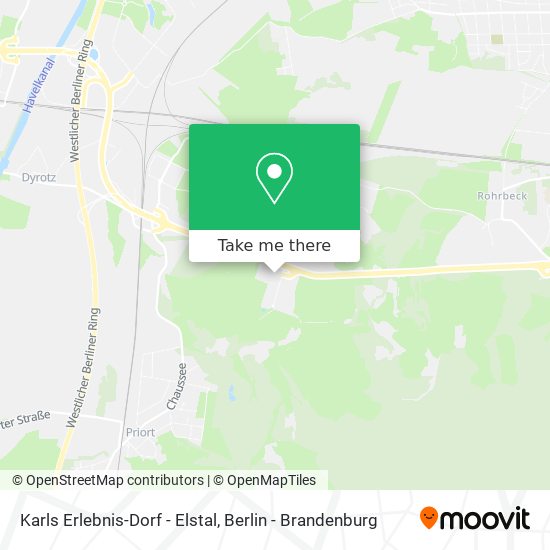 Karls Erlebnis-Dorf - Elstal map