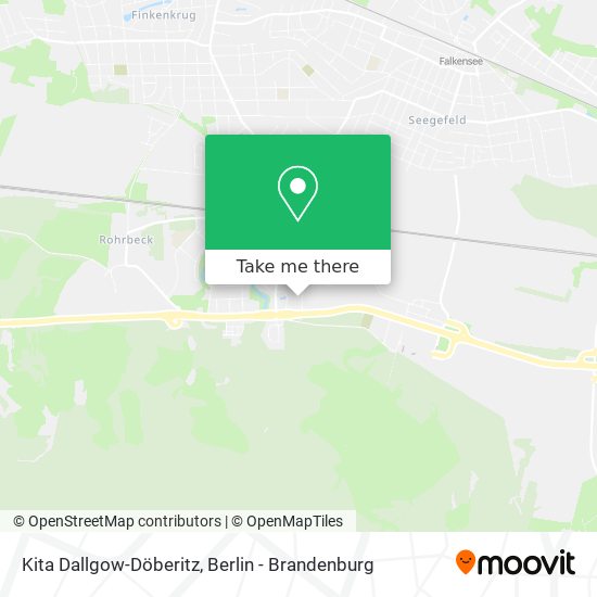 Kita Dallgow-Döberitz map