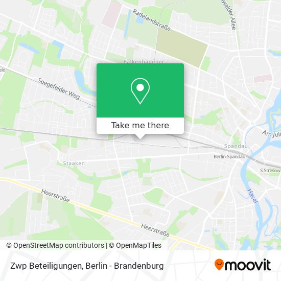 Zwp Beteiligungen map