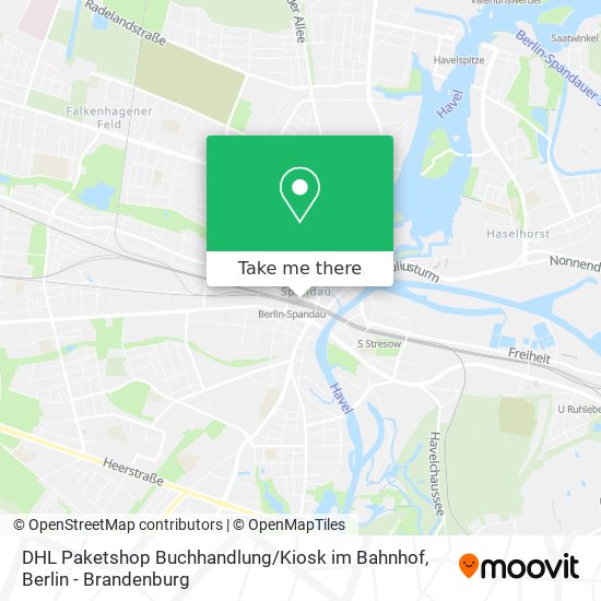 DHL Paketshop Buchhandlung / Kiosk im Bahnhof map