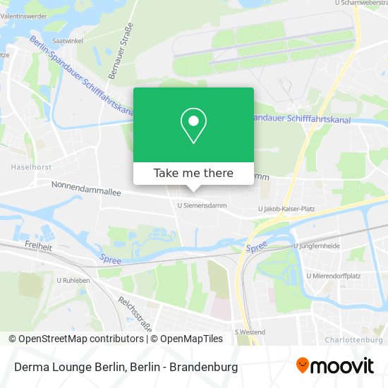 Derma Lounge Berlin map
