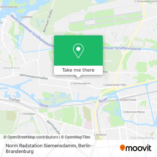 Карта Norm Radstation Siemensdamm