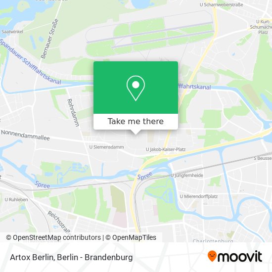 Artox Berlin map