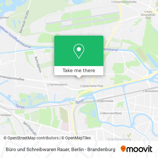 Büro und Schreibwaren Rauer map