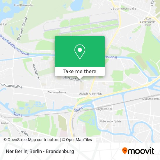 Ner Berlin map