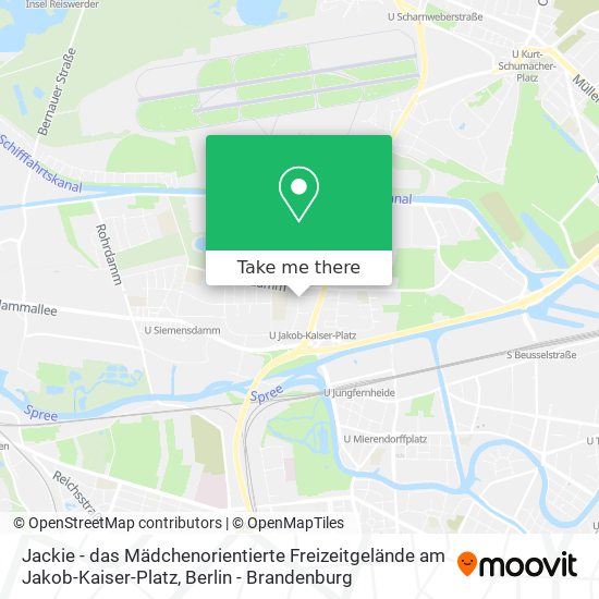 Jackie - das Mädchenorientierte Freizeitgelände am Jakob-Kaiser-Platz map