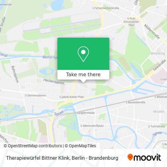 Therapiewürfel Bittner Klink map