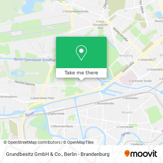 Карта Grundbesitz GmbH & Co.