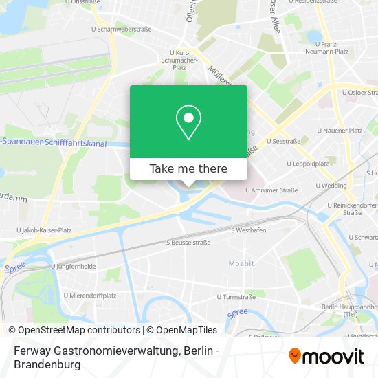 Ferway Gastronomieverwaltung map