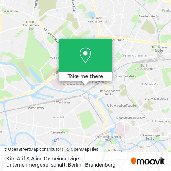 Kita Arif & Alina Gemeinnützige Unternehmergesellschaft map