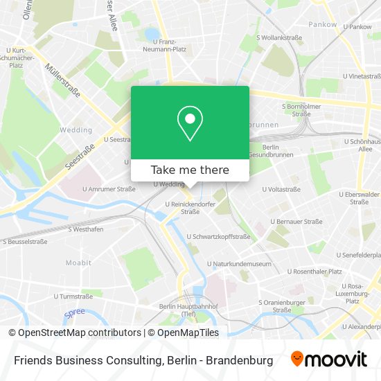Friends Business Consulting map