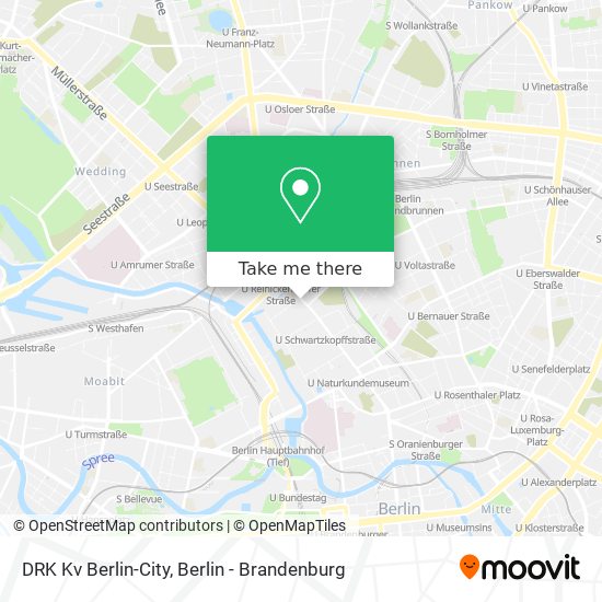 DRK Kv Berlin-City map