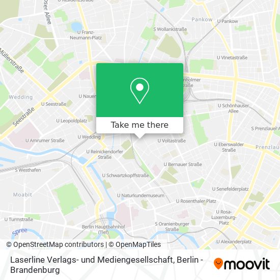 Карта Laserline Verlags- und Mediengesellschaft
