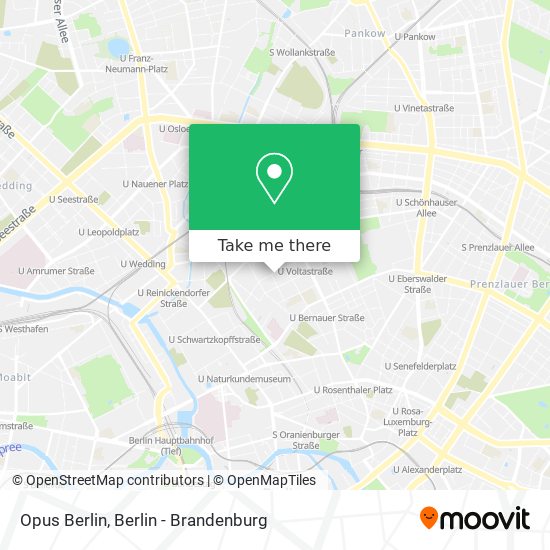 Opus Berlin map