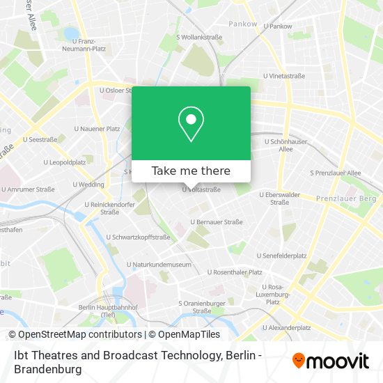 Ibt Theatres and Broadcast Technology map