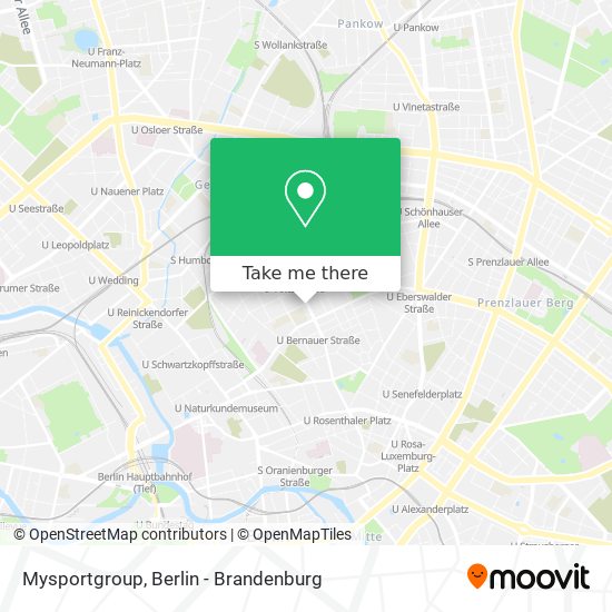 Mysportgroup map