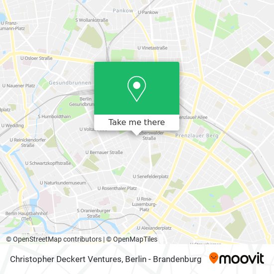 Christopher Deckert Ventures map