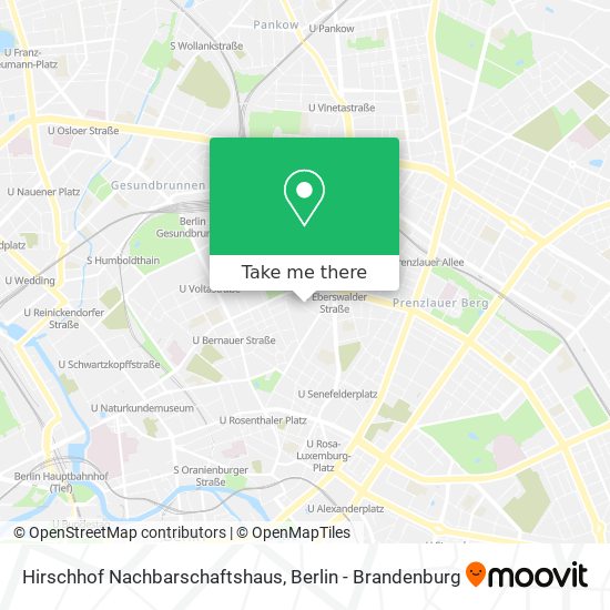 Hirschhof Nachbarschaftshaus map