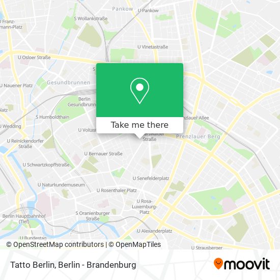 Карта Tatto Berlin