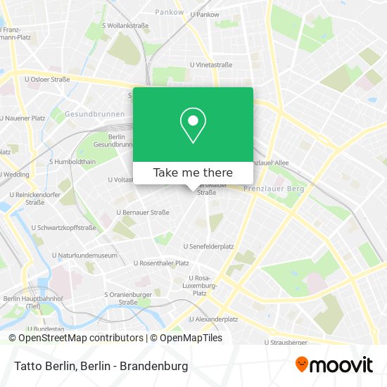 Tatto Berlin map