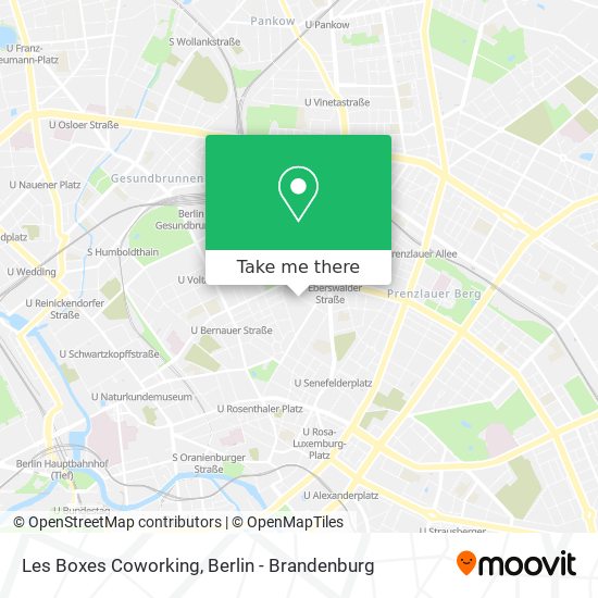 Les Boxes Coworking map