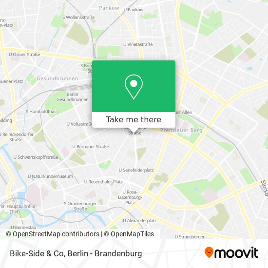 Bike-Side & Co map