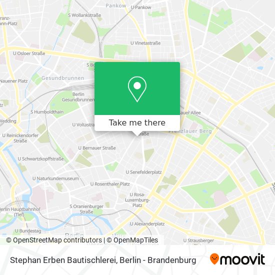 Stephan Erben Bautischlerei map