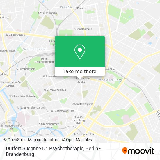 Карта Düffert Susanne Dr. Psychotherapie