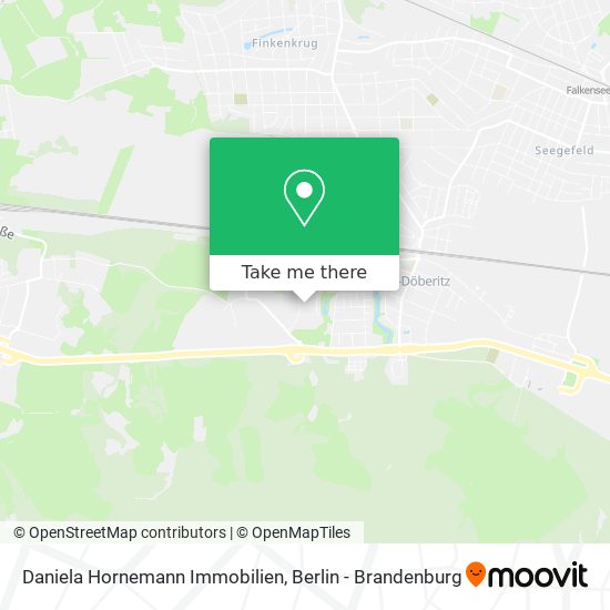 Daniela Hornemann Immobilien map