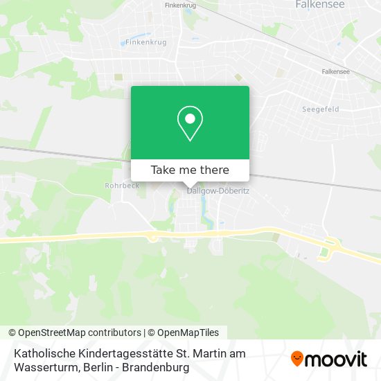 Katholische Kindertagesstätte St. Martin am Wasserturm map