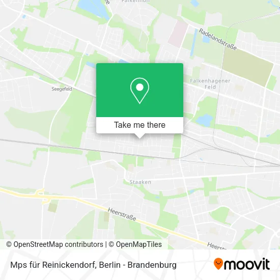 Карта Mps für Reinickendorf