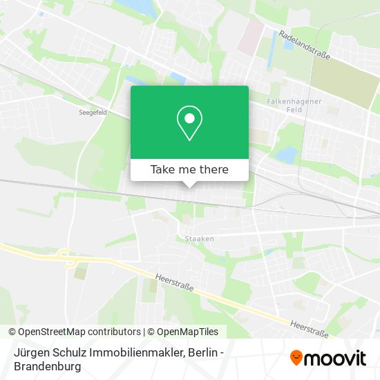 Jürgen Schulz Immobilienmakler map