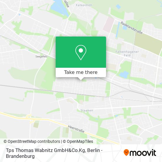 Карта Tps Thomas Wabnitz GmbH&Co.Kg