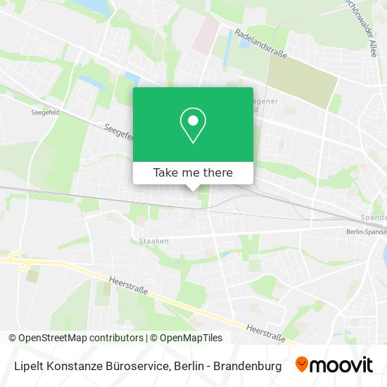Карта Lipelt Konstanze Büroservice
