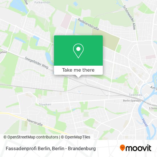 Fassadenprofi Berlin map
