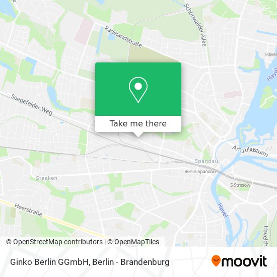 Ginko Berlin GGmbH map