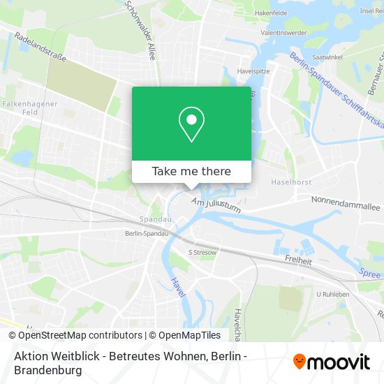 Aktion Weitblick - Betreutes Wohnen map