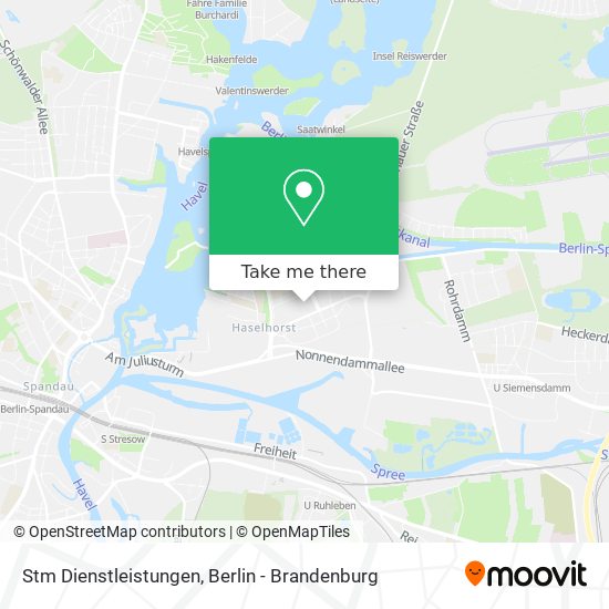 Stm Dienstleistungen map