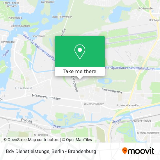 Bdv Dienstleistungs map